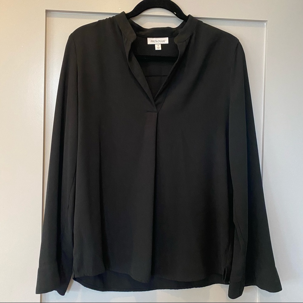 Black Long Sleeve Blouse